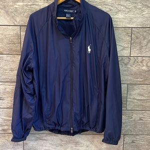 Ralph Lauren Polo Golf Men’s, Size L, Navy full-zip Jacket